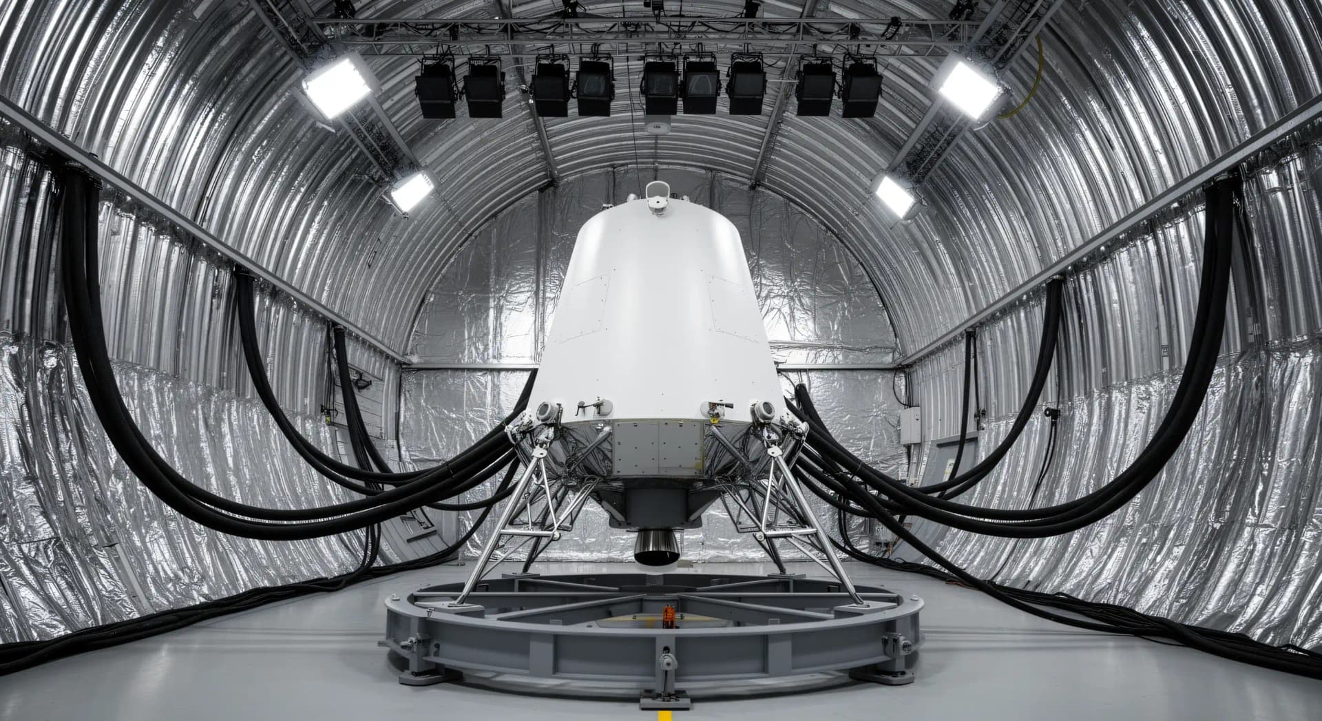 Blue Origin MK1 : test chambre vide JSC, enjeux HLS