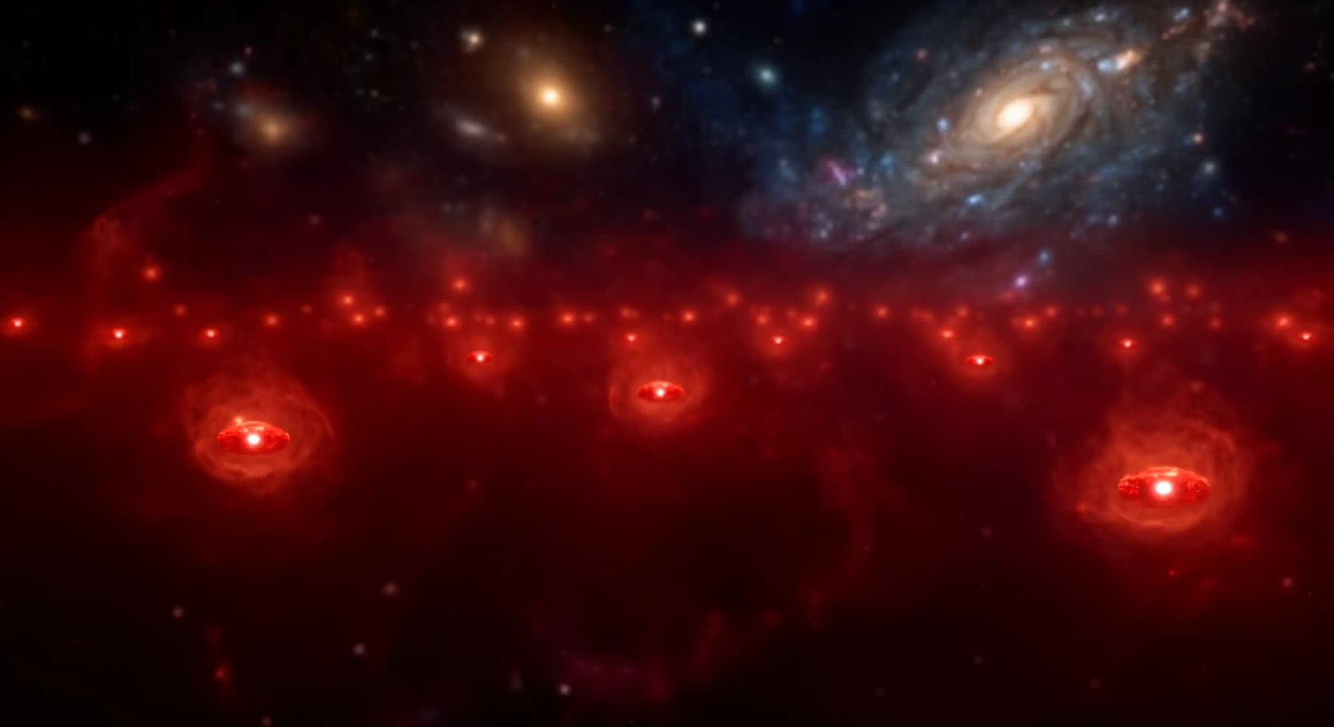 JWST : les little red dots révèlent de jeunes trous noirs