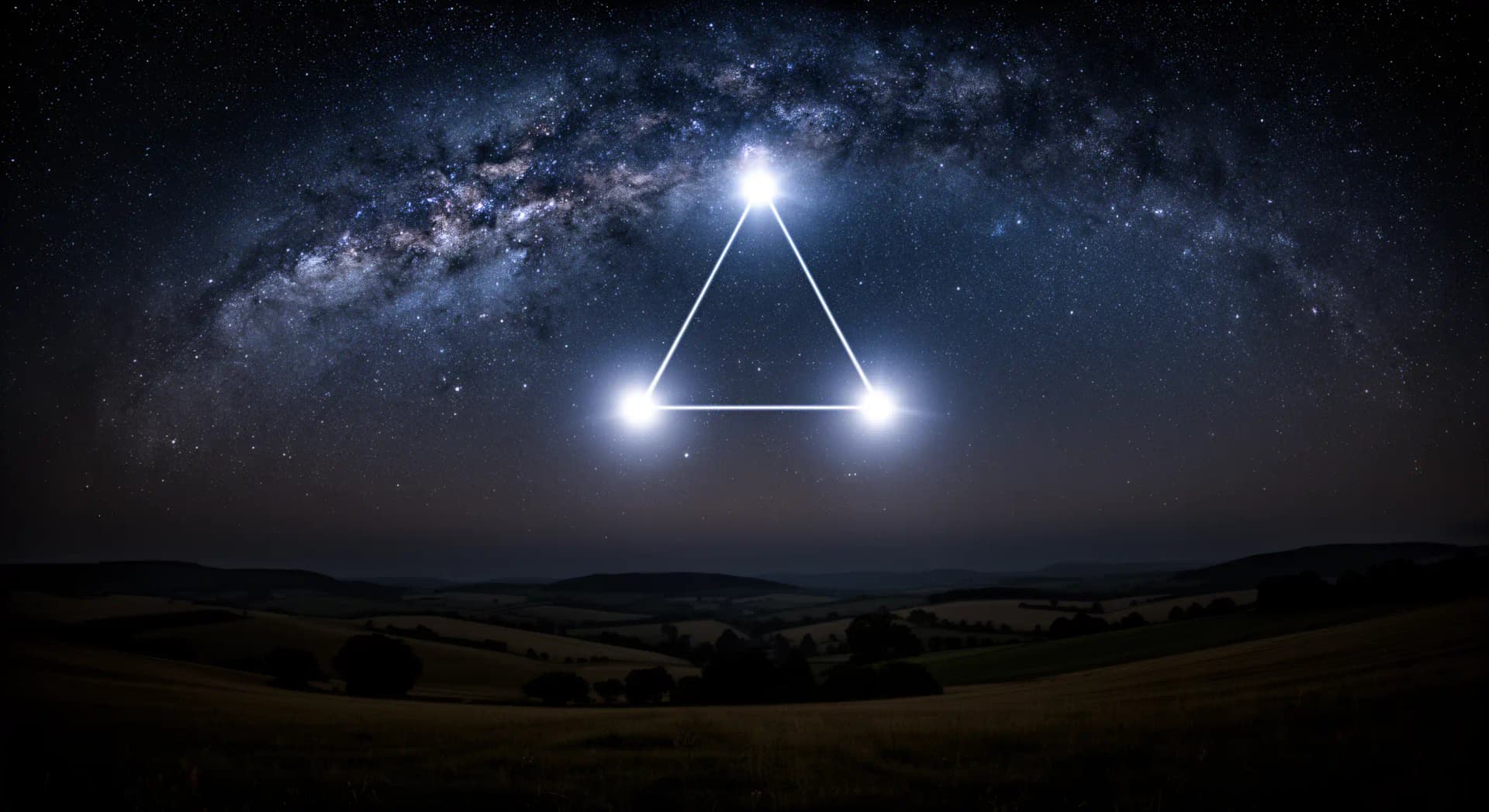 Le Triangle d'été : repérer Véga, Deneb et Altaïr