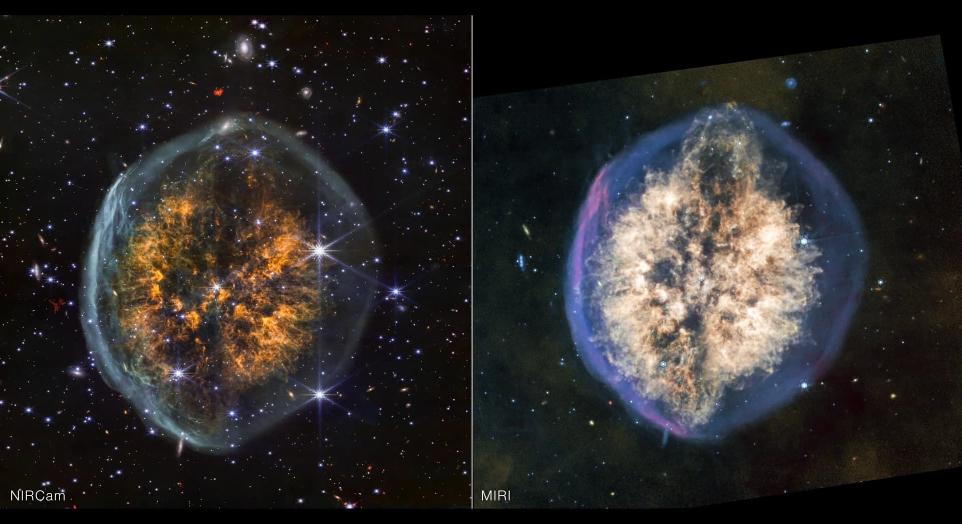 PMR 1 : le JWST photographie une étoile en train de mourir